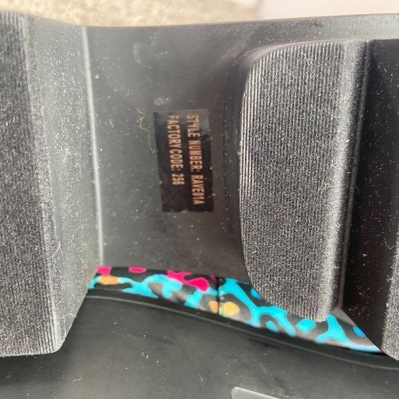 Bumper Unisex Faux Leather Cheetah Print Rave Platform Boots NEW Size 7.5 - Picture 12 of 15